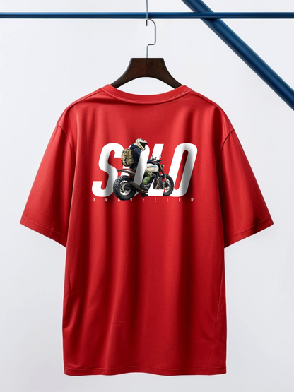 PREMIUM Solo Traveller Back Print T-shirt