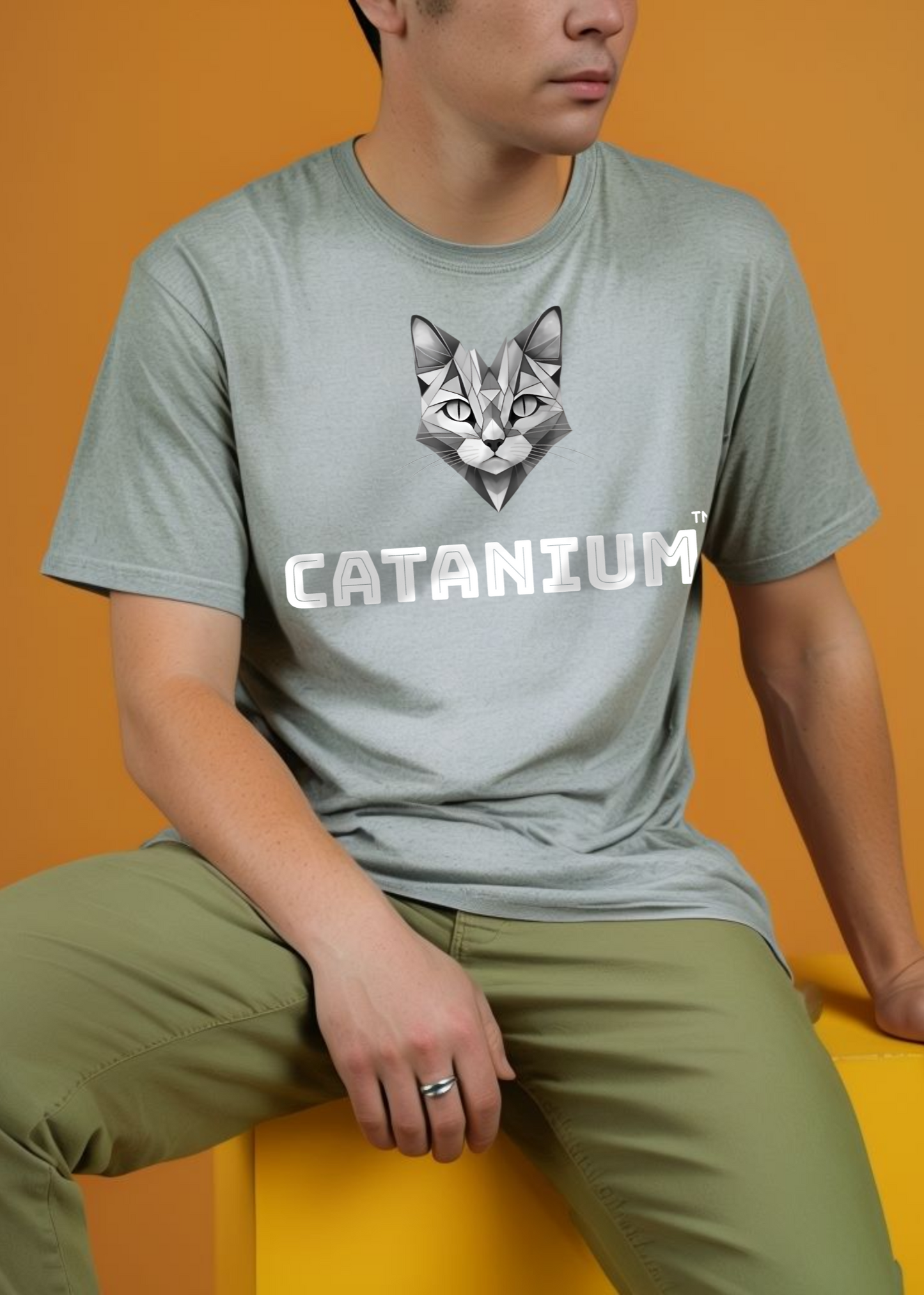 Men | Proud Cat Lover Oversized Tshirt