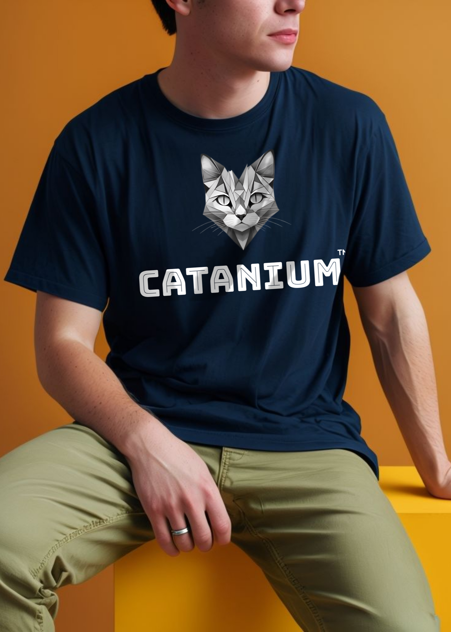 Men | Proud Cat Lover Oversized Tshirt