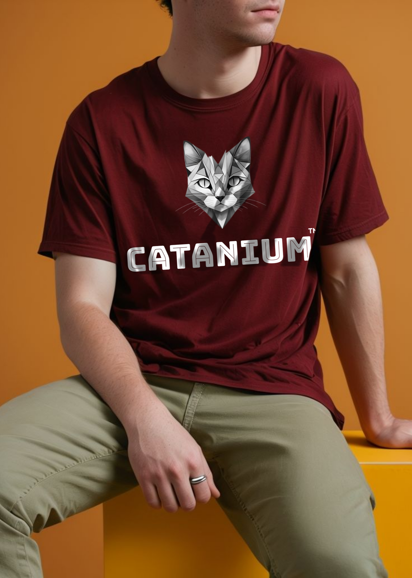 Men | Proud Cat Lover Oversized Tshirt