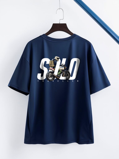 PREMIUM Solo Traveller Back Print T-shirt